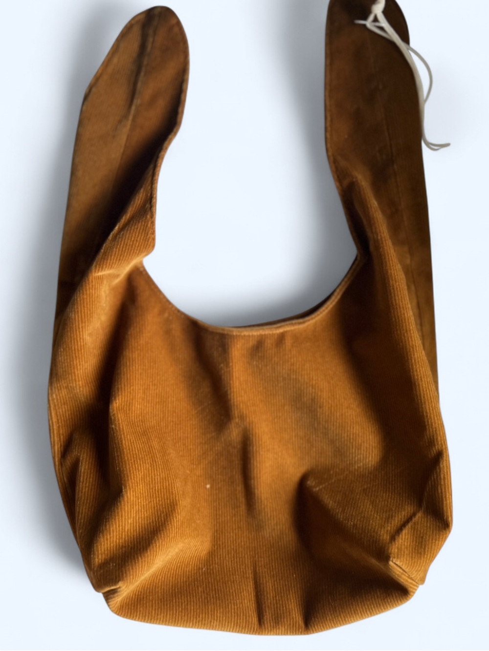 MERIT Caramel Corduroy Makeup Bag Cosmetic Pouch NWT Minimalist